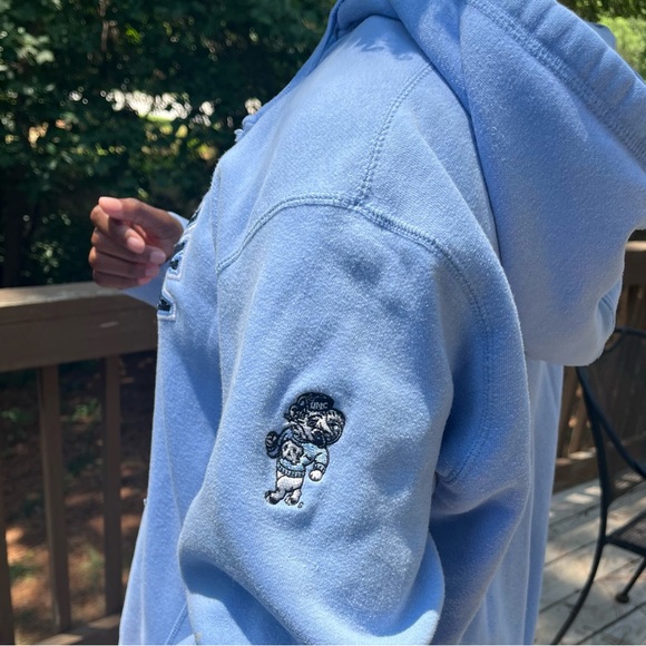 Light Blue UNC Hoodie - Picture 4 of 5
